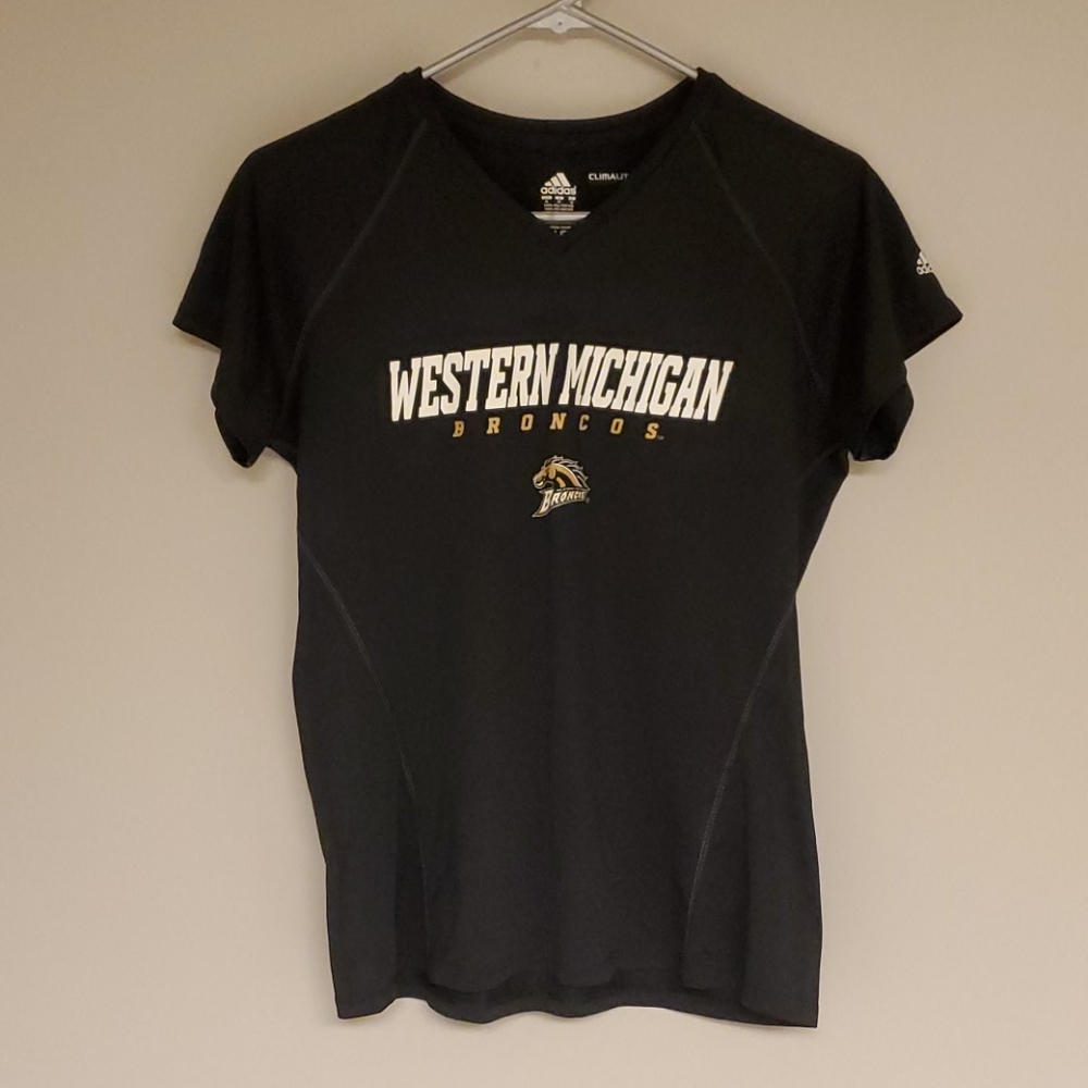 Women's Adidas WMU Broncos Shirt